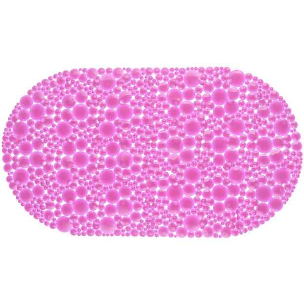 PROHOME - Podložka do vany 66x35cm oválná různé barvy bublinky