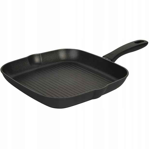 Ballarini Avola grilovací pánev 28 cm, čtvercový titanový povrch