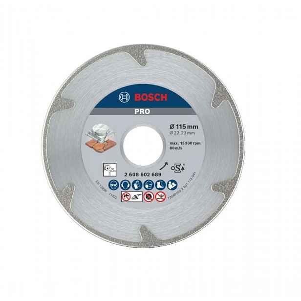 Bosch - Diamantový řezný kotouč na mramor 115x22,23 mm 2608602689