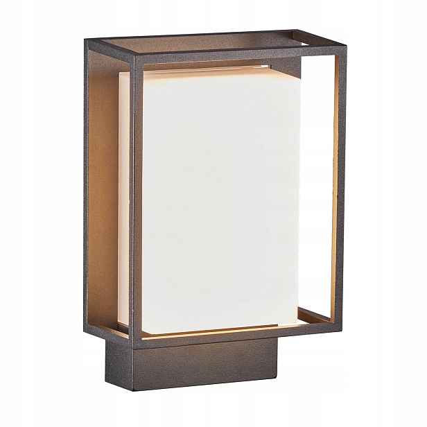 Černé nástěnné Led svítidlo 8W IP44 Terasové osvětlení Nestor Nordlux