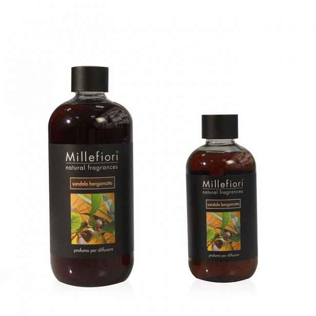 Millefiori Difuzér NATURAL náplň Sandalo Bergamotto 250ml