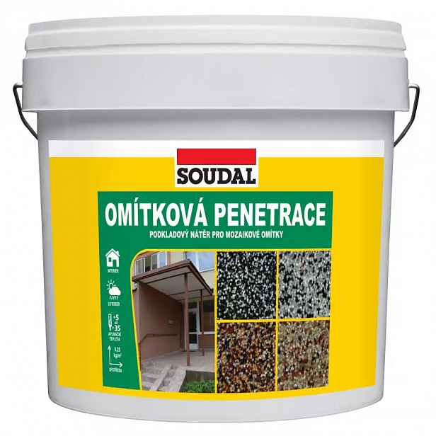 Soudal penetrace omítková písková 4.5 KG