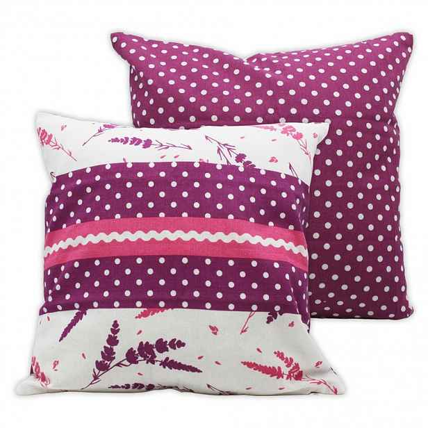 Trade Concept Povlak na polštářek Levandule 2022, 40 x 40 cm