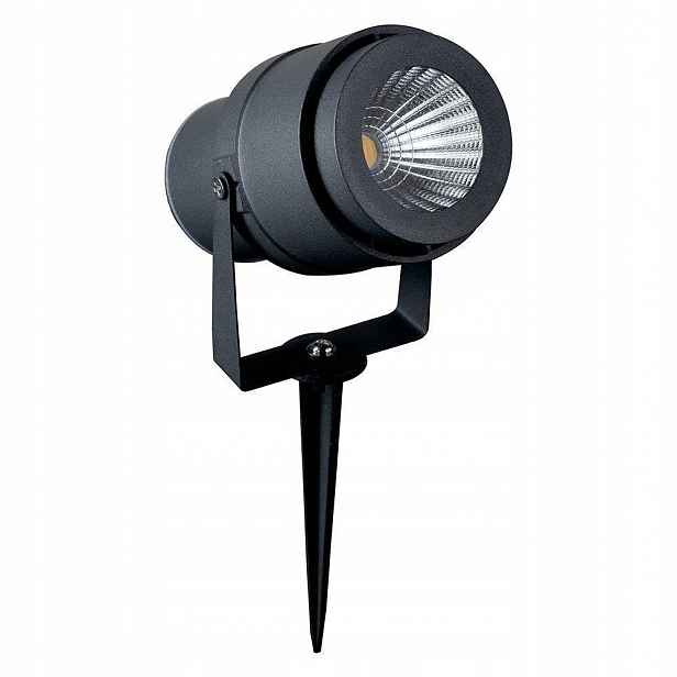 V-tac Led zapichovací zahradní zemní svítidlo 12W šedé VT-857-G 3000K 875lm