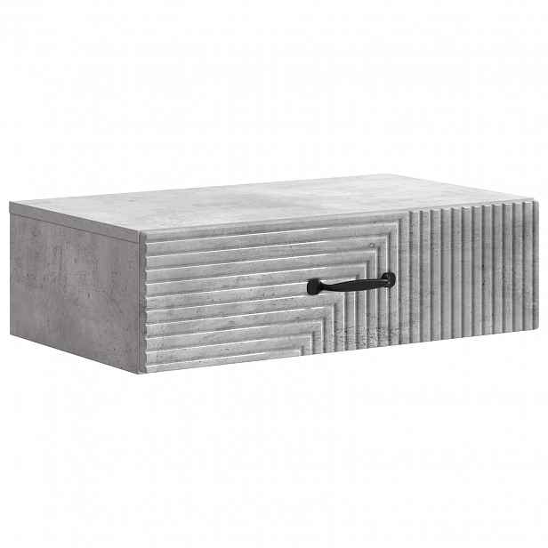 vidaXL Nástěnný boční stůl 59 x 34,5 x 17 cm Kompozitní dřevo