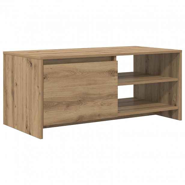 vidaXL Konferenční stolek Dub artisan 102 x 50 x 45 cm