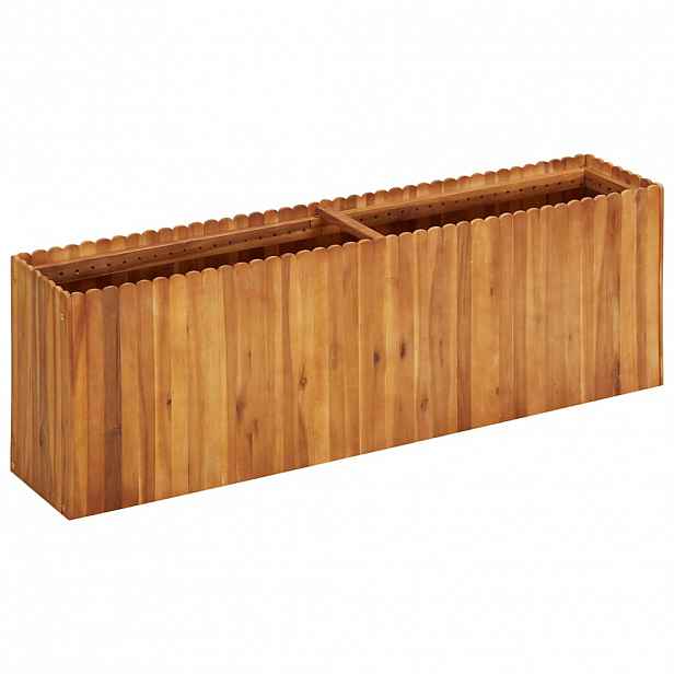 vidaXL Zahradní vyvýšený záhon 150 x 30 x 50 cm masivní akáciové dřevo