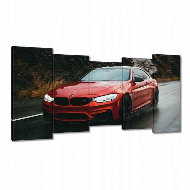 Obrazy 150x80 Červené Bmw Auto