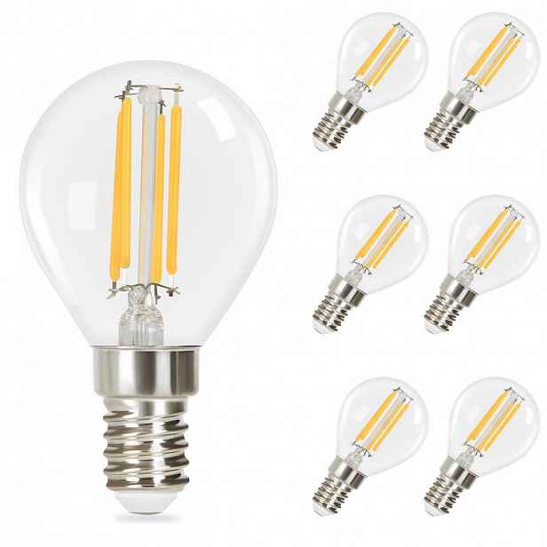 Nettlife LED žárovky Amalfrieda II 8/8/12,5 cm (sada 6 ks)