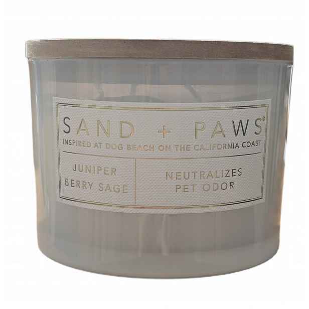 Sand and Fog sójová vonná svíčka Juniper Berry Sage vánoční svíčka