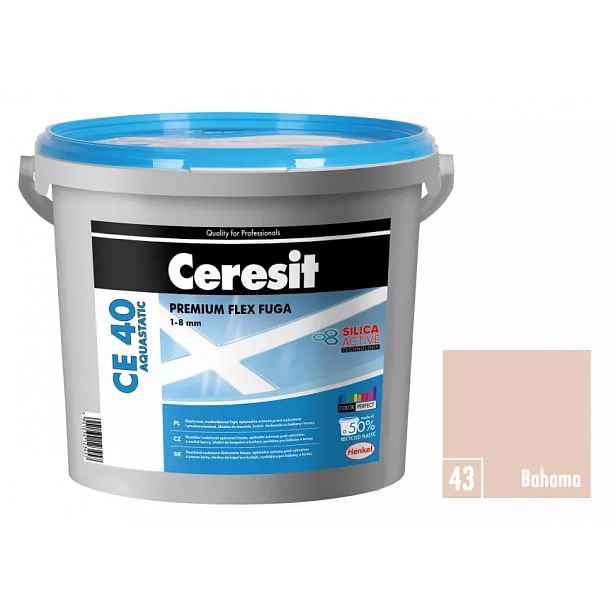 Spárovací hmota Ceresit CE 40 Aquastatic 5 kg bahama