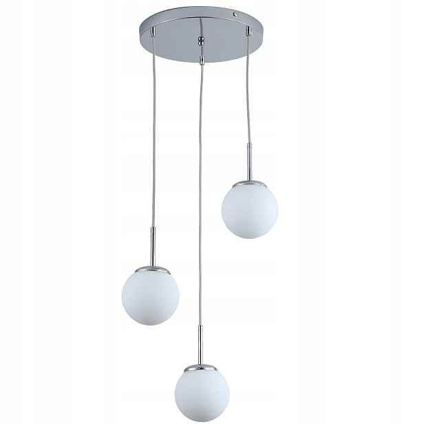 Závěsná Stropní Lampa Lustr Kule zlatá Moderní glamour