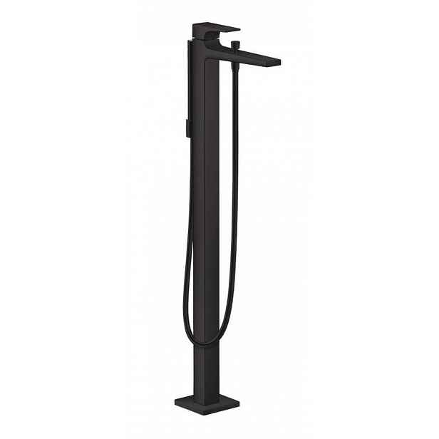 Hansgrohe Metropol - Vanová baterie na podlahu, matná černá 32532670