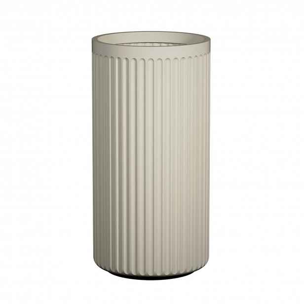 Květináč Turris, hedvábně bílá, více velkostí - Pottery Pots Velikost: M - ⌀ 36, v. 72 cm