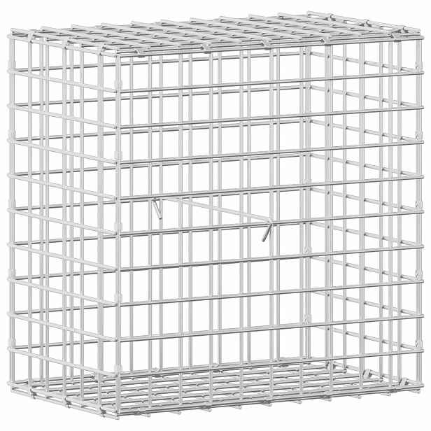 vidaXL Gabion s drátem 5 mm a síťkou 5x5 cm 50x30x50 cm