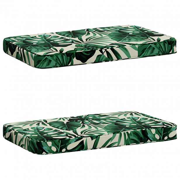 vidaXL Sady polštářů na lavici (2 kusy) VUGHT 2 pcs 100% polyester