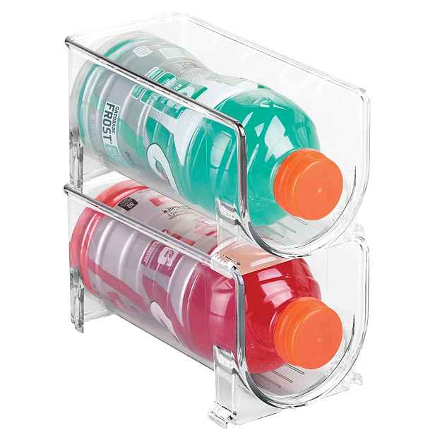 5Five® Stojan na láhve, na víno, transparentní, do lednice BINS