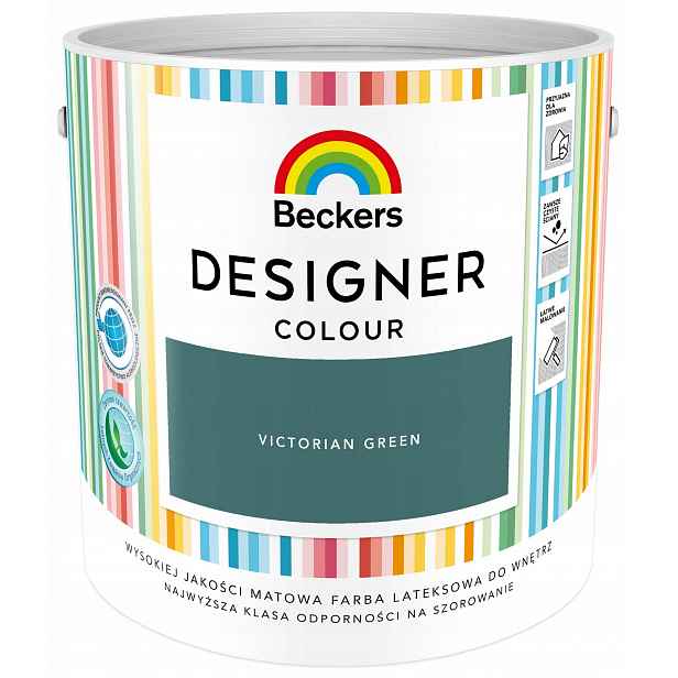 Beckers Designer Color 2,5L Matná Viktoriánská Zelená