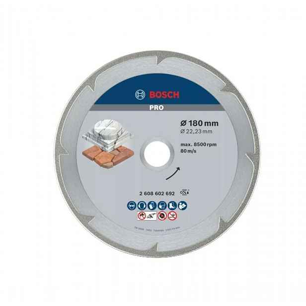 Bosch - Diamantový řezný kotouč na mramor 180x22,23 mm 2608602692