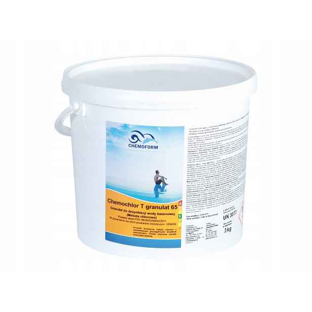Chlor Šok Granulat T65 Chemoform Bazén 3 Kg