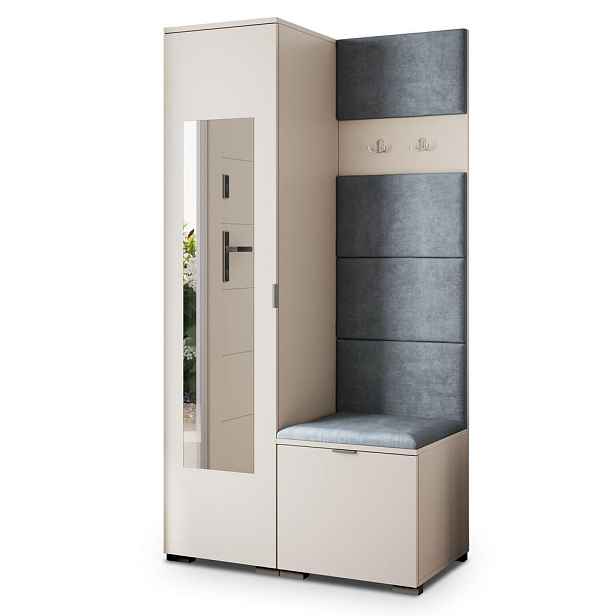 MASSENO MODERNÍ PŘEDSÍŇOVÁ SESTAVA VIRA, 95/181/51 cm, kašmírová