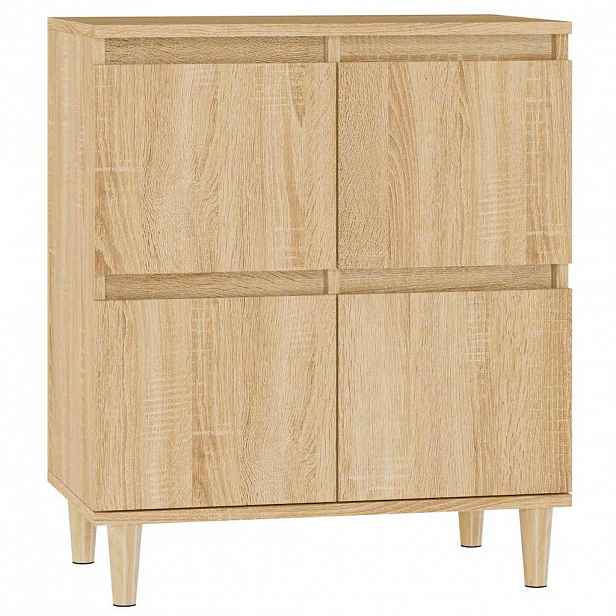 vidaXL Příborník dub sonoma 60 x 35 x 70 cm kompozitní dřevo