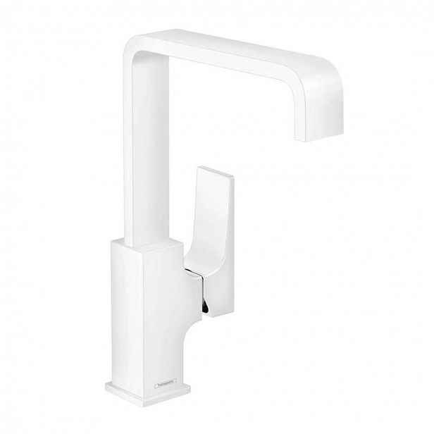 Hansgrohe Metropol - Umyvadlová baterie s výpustí Push-Open, matná bílá 32511700