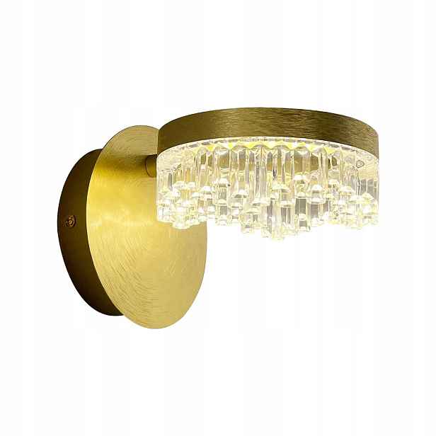Nástěnná lampa Swarovski 4W Led zlatá 320Lm 4000K ML2409 Milagro