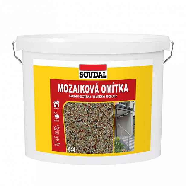 Soudal mozaiková omítka 044 světlý písek 8 KG