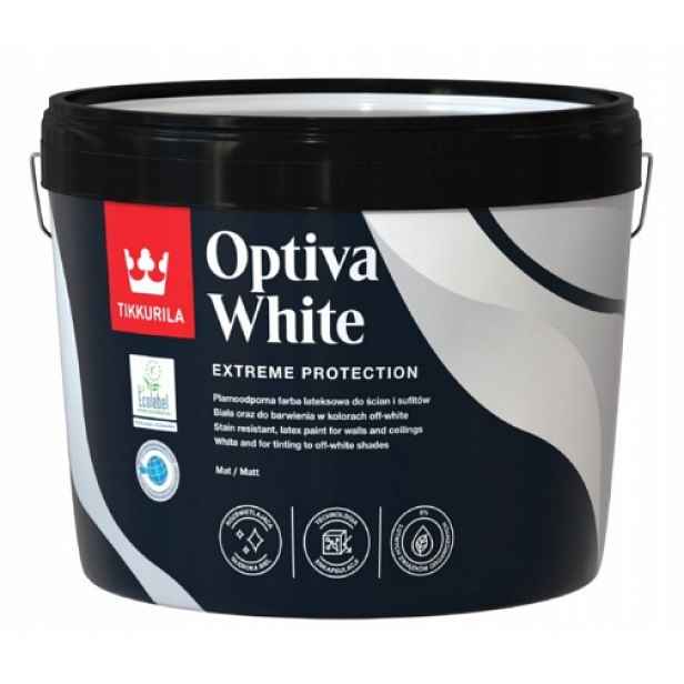Tikkurila Optiva Bílá 9L Barva 19 Bílých Barev