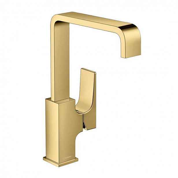 Hansgrohe Metropol - Umyvadlová baterie s výpustí Push-Open, leštěný vzhled zlata 32511990
