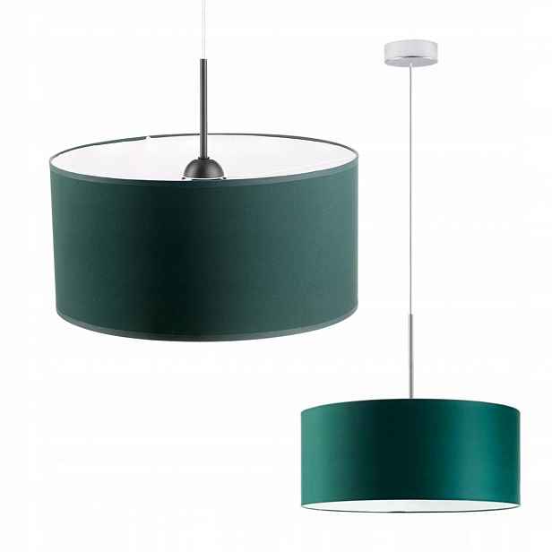 Rollo závěsná lampa, maximální výkon 1x15W, E27, lahvově zelená barva