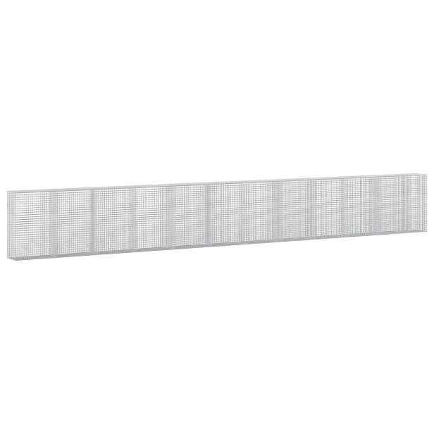 vidaXL Gabion s drátem 5 mm a síťkou 5x5 cm 1150x50x150 cm