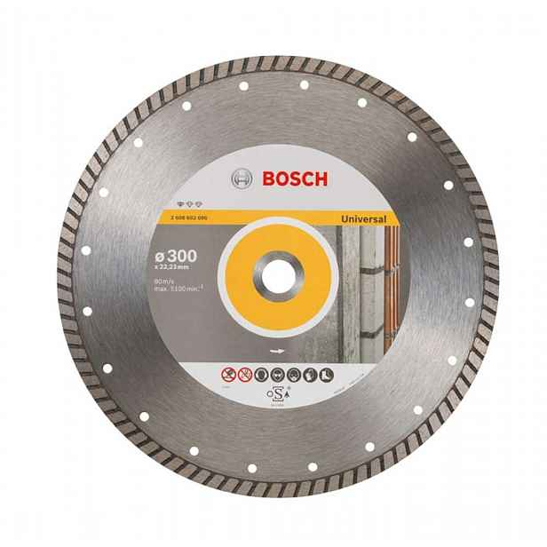 Bosch - Diamantový řezný kotouč na stavební materiály 300x22,23 mm 2608602696