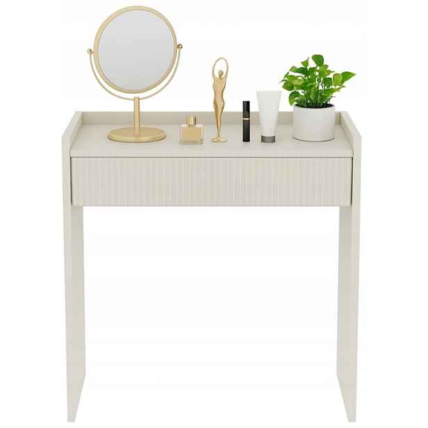 Kašmírový toaletní Toaletní Stolek Nuvia Stand 75 s šuplík na make-up