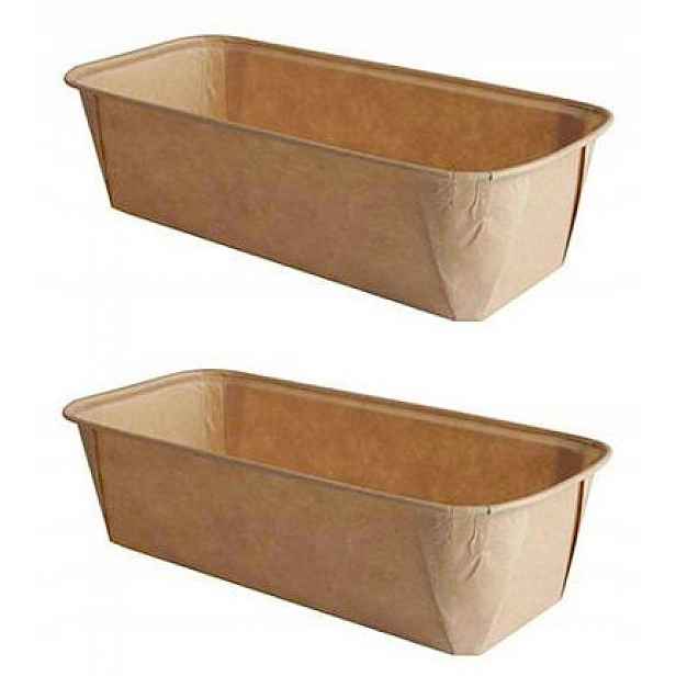 Papírové formičky na pečení chleba a těsta 1033 ml 23 x 10,8 x 6,1 cm 25 ks