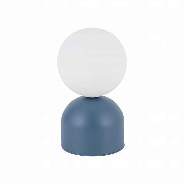 Noční Lampa Stolní Miki Modrá G9 Metal Skandinávská na Tk Lighting