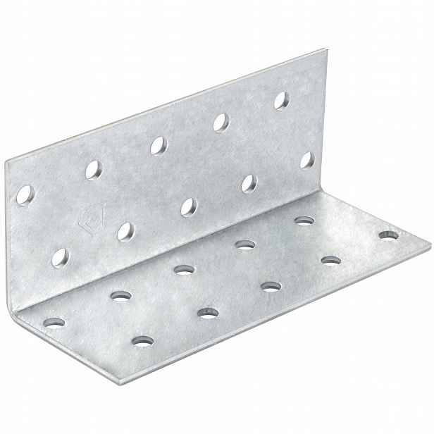 Tesařský spojovací montážní úhelník 40x40x100 x 2 mm KM14 50 Ks