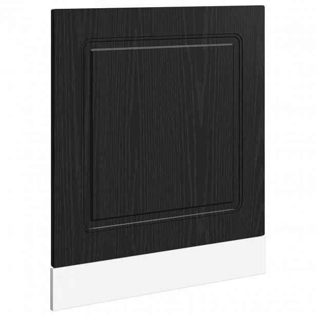 vidaXL Krycí deska myčky na nádobí Kalmar Černý dub 60 x 1,5 x 57 cm