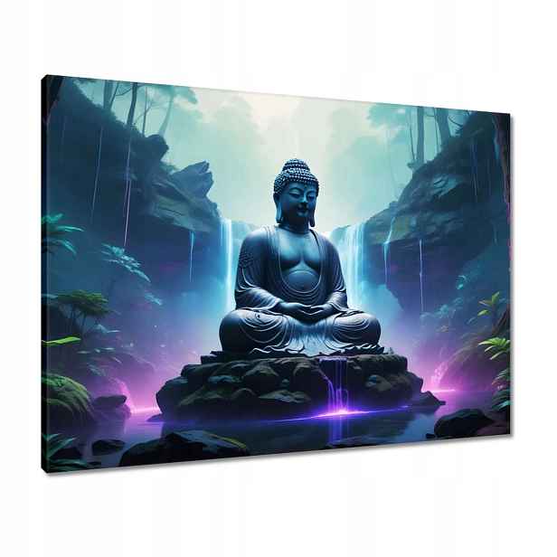 Obrazy 80x60 Buddha a meditace