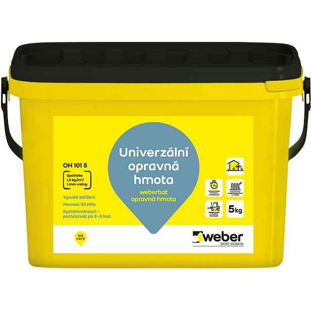 Hmota opravná weberbat 5 kg