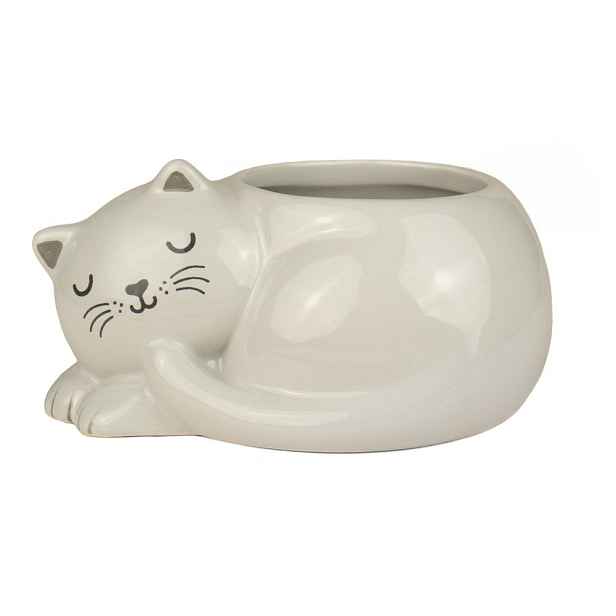 Keramický obal na květináč Sleeping Cat – Sass & Belle