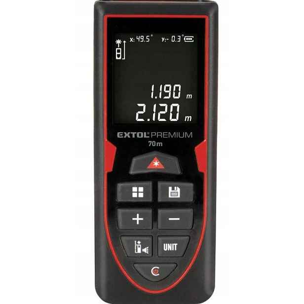 Metr laserový 70M (zelený) s Li-ion baterií