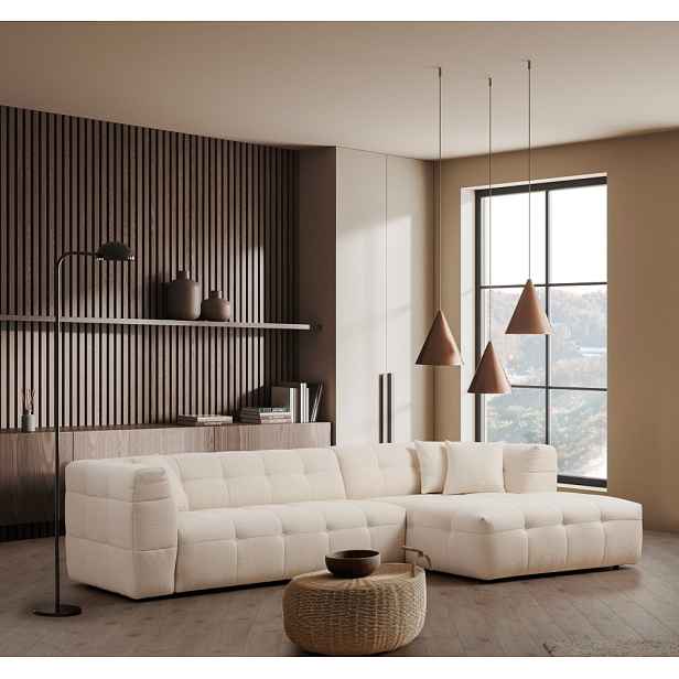 Rohová sedací souprava Cady 3 Seater Right - Beige