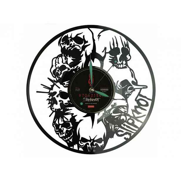 Slipknot Dárek Originální dekorace do domu Hodiny z vinylové desky