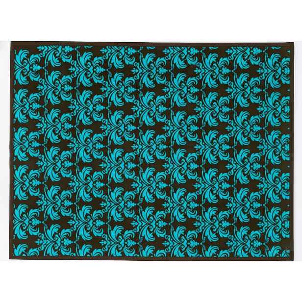 Bavlněná přikrývka Moca Design 150x200cm Glamour Tyrkysová