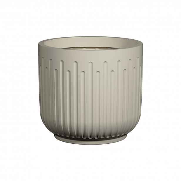 Květináč Arcus, hedvábně bílá, více velkostí - Pottery Pots Velikost: XS - ⌀ 33, v. 30,3 cm