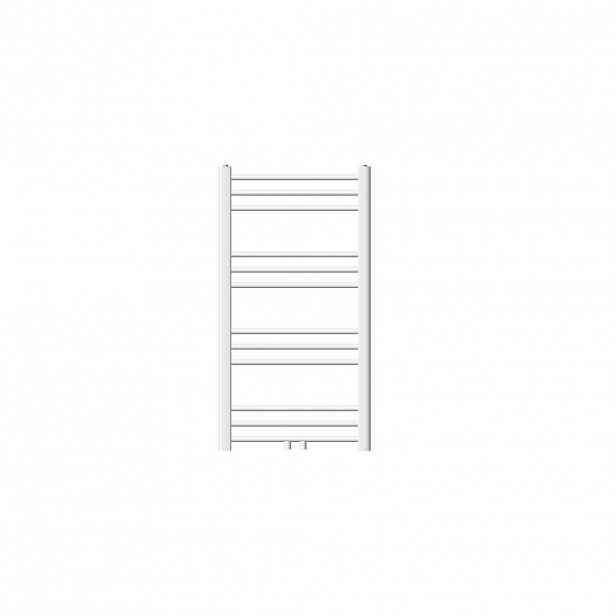 LuxeBath KOUPELNOVÉ těleso Sahara 500 x 800 mm, bílé, rovné, se středovým připojením