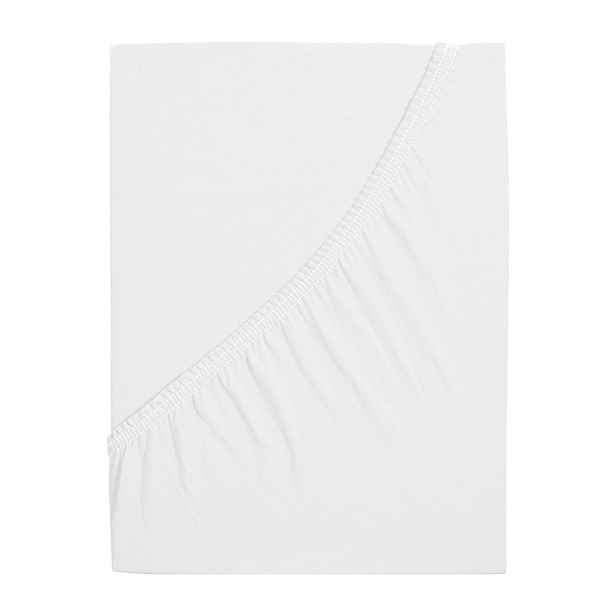 Bílé napínací prostěradlo 200x220 cm – B.E.S.