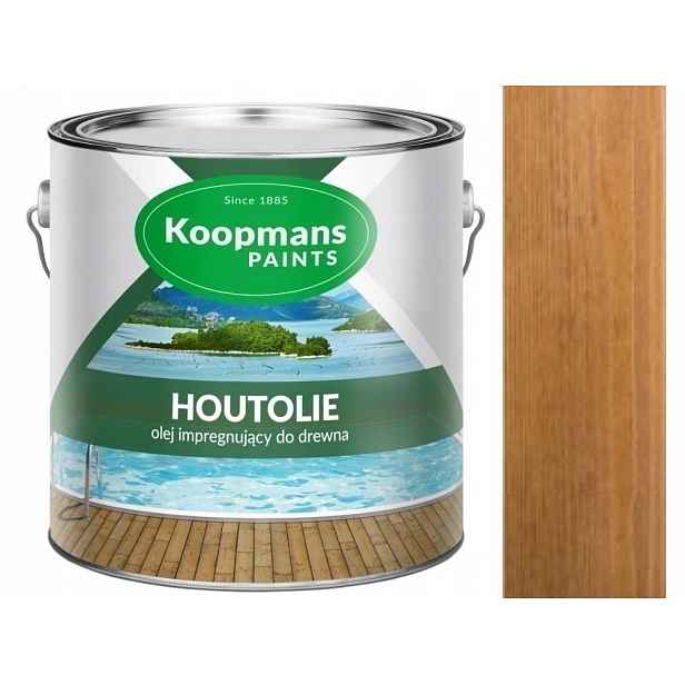 Koopmans Houtolie Uv 5 L Impregnační Olej Na Dřevo 106 Ořech Brazilský